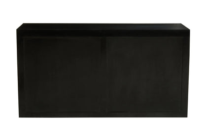 Farrow Seven Drawer Black Mango Wood Chest