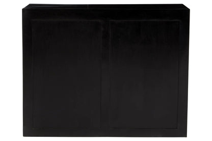 Farrow Black Mango Wood Chest of 4 Drawers