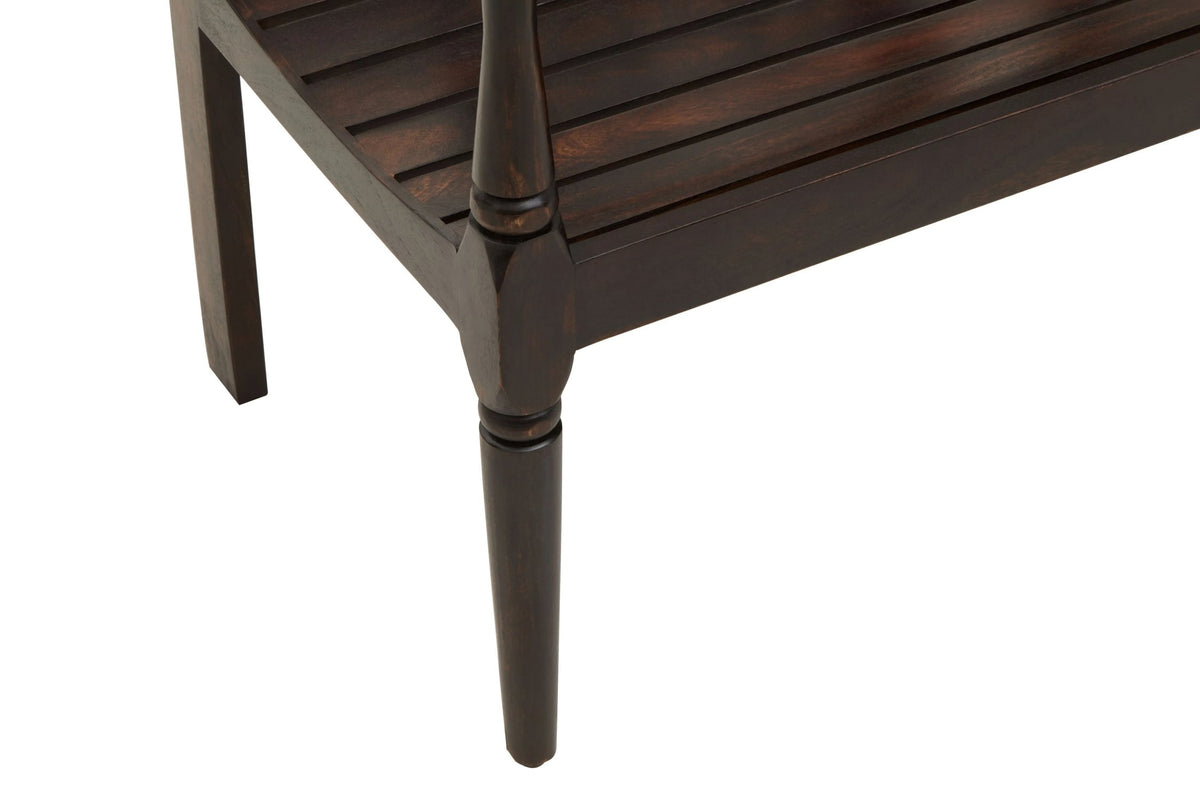 Rosehaven Dark Sheesham Wood Bench