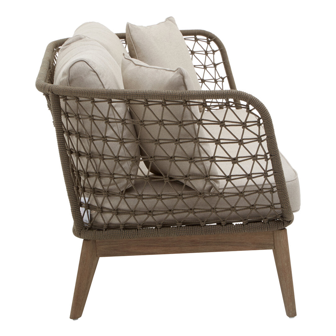Masterpiece 3 Seat Grey Sofa