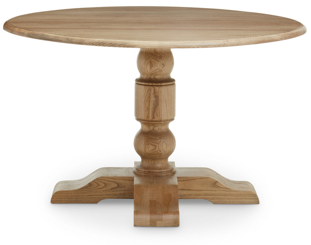 Glade Oak Wood Round Dining Table