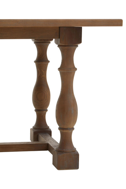 Glade Oak Wood Rectangular Dining Table