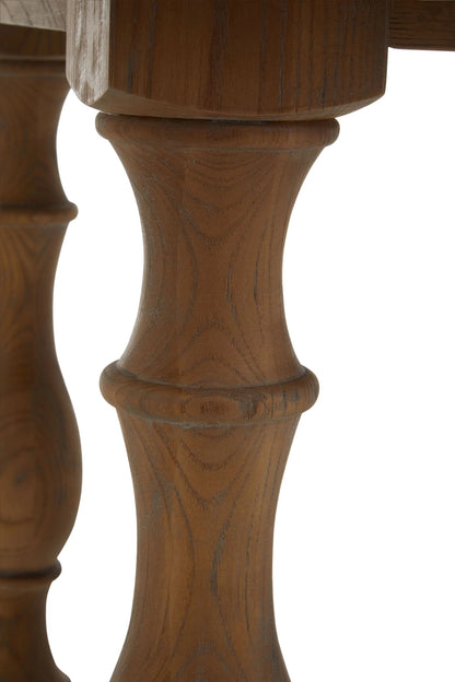 Glade Oak Wood Rectangular Dining Table