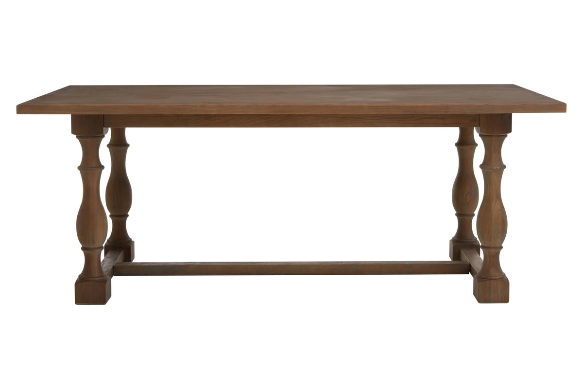 Glade Oak Wood Rectangular Dining Table