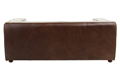 Monarch Two Seater Mexico Brown Leather Sofa