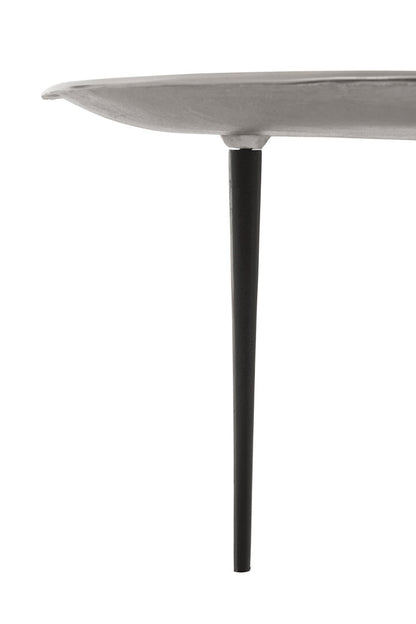 Forest Oak Effect Silver Top Coffee Table