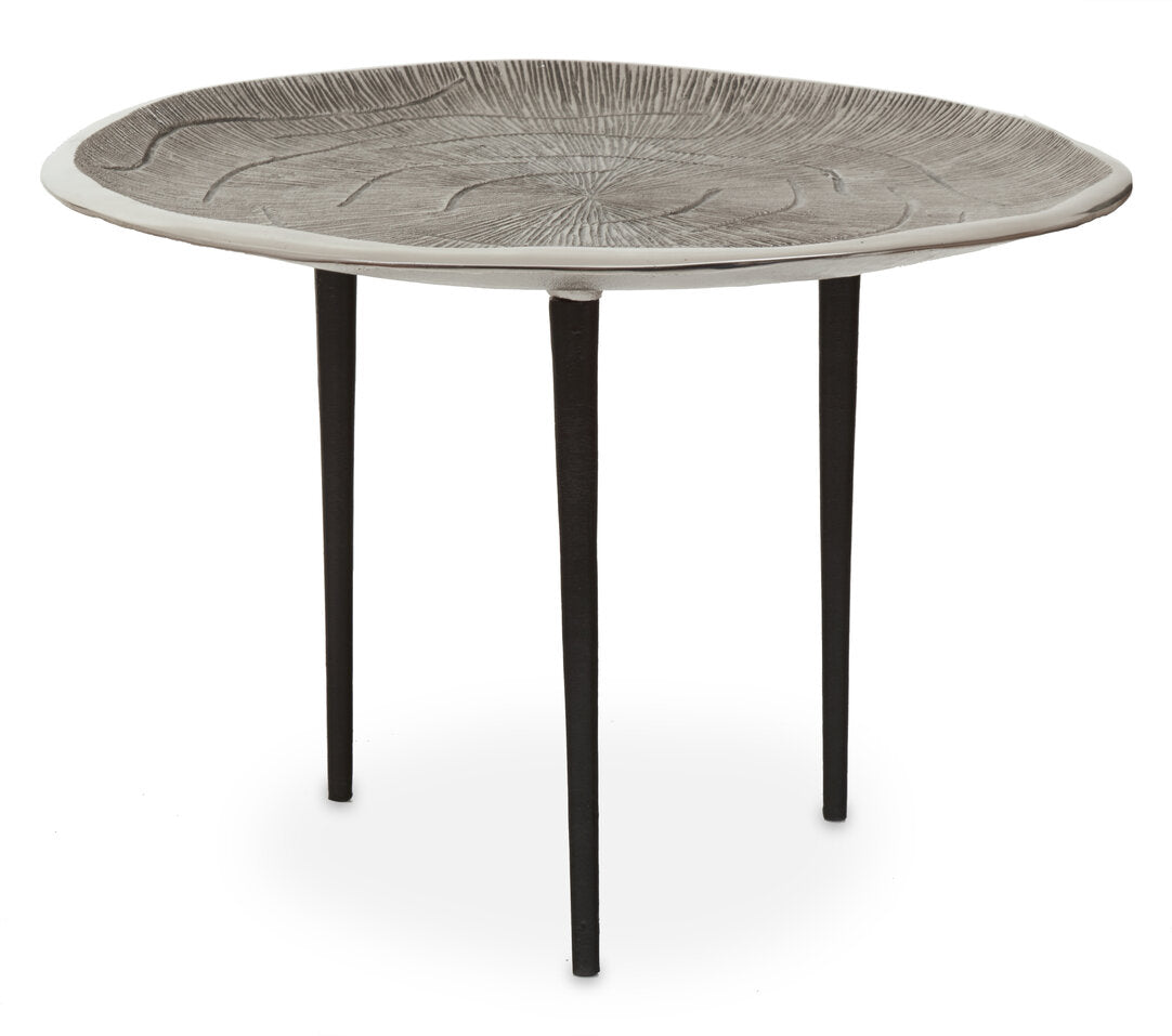 Forest Oak Effect Silver Top Coffee Table
