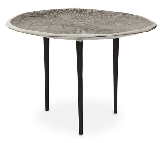 Forest Oak Effect Silver Top Coffee Table