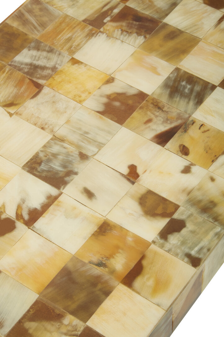 Nacre Cream Mother of Pearl Console Table