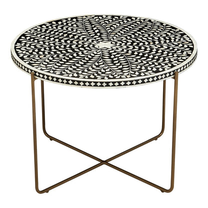 Unity Bone Inlay Round Coffee Table