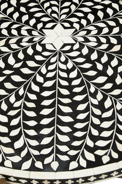 Unity Bone Inlay Round Coffee Table