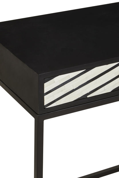 Unity Two Drawers with Bone Inlay Console Table