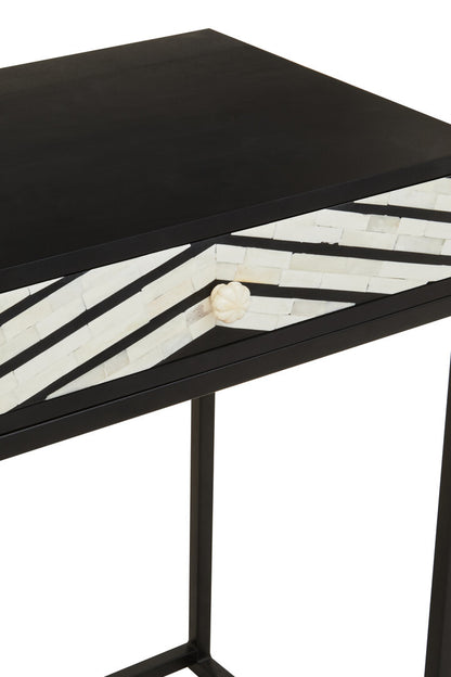 Unity Two Drawers with Bone Inlay Console Table