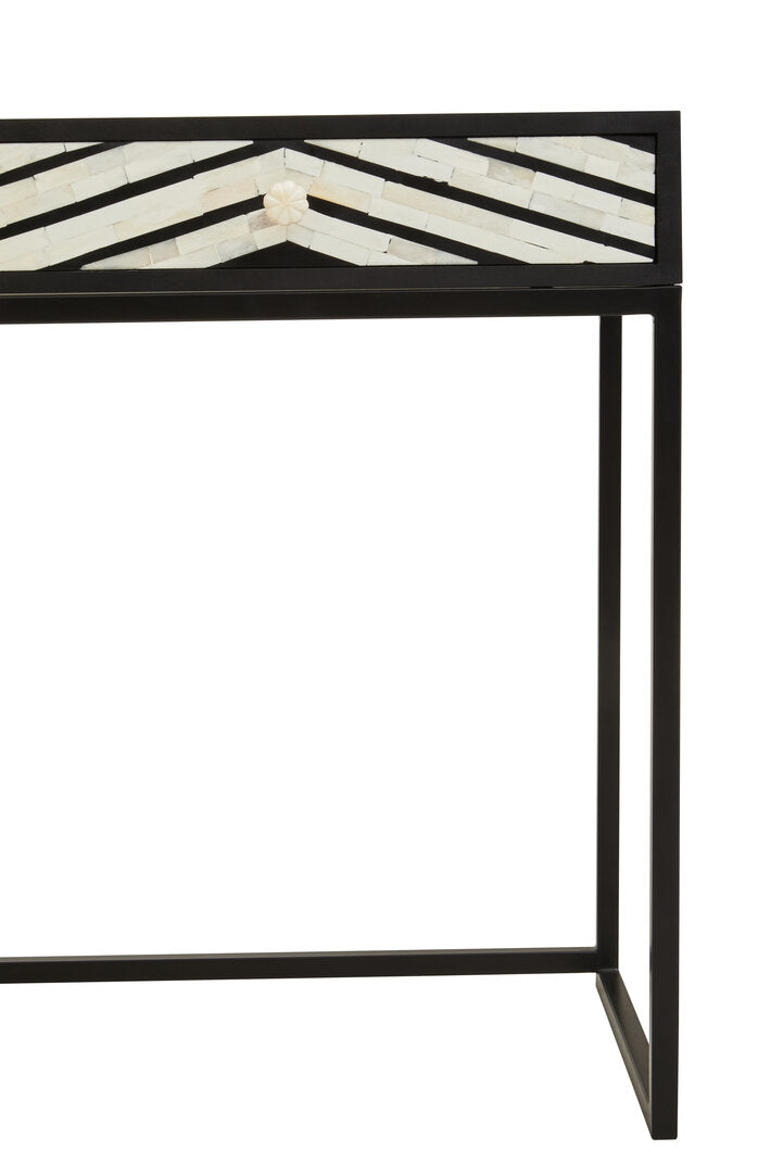 Unity Two Drawers with Bone Inlay Console Table