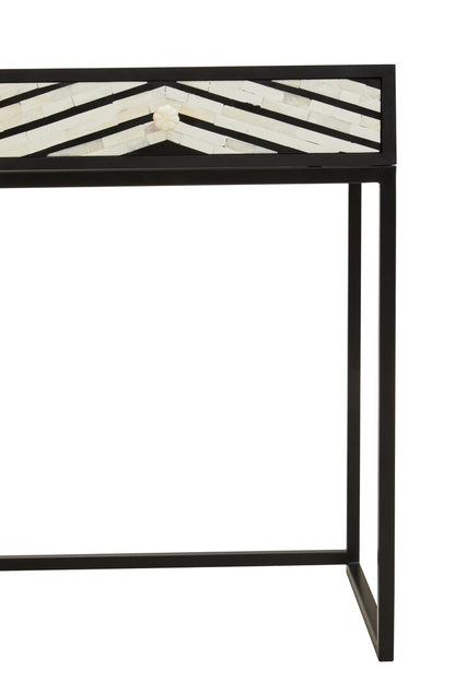 Unity Two Drawers with Bone Inlay Console Table