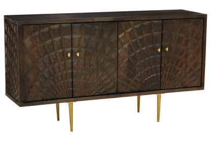 Porto 4 Door Mango Wood Sideboard