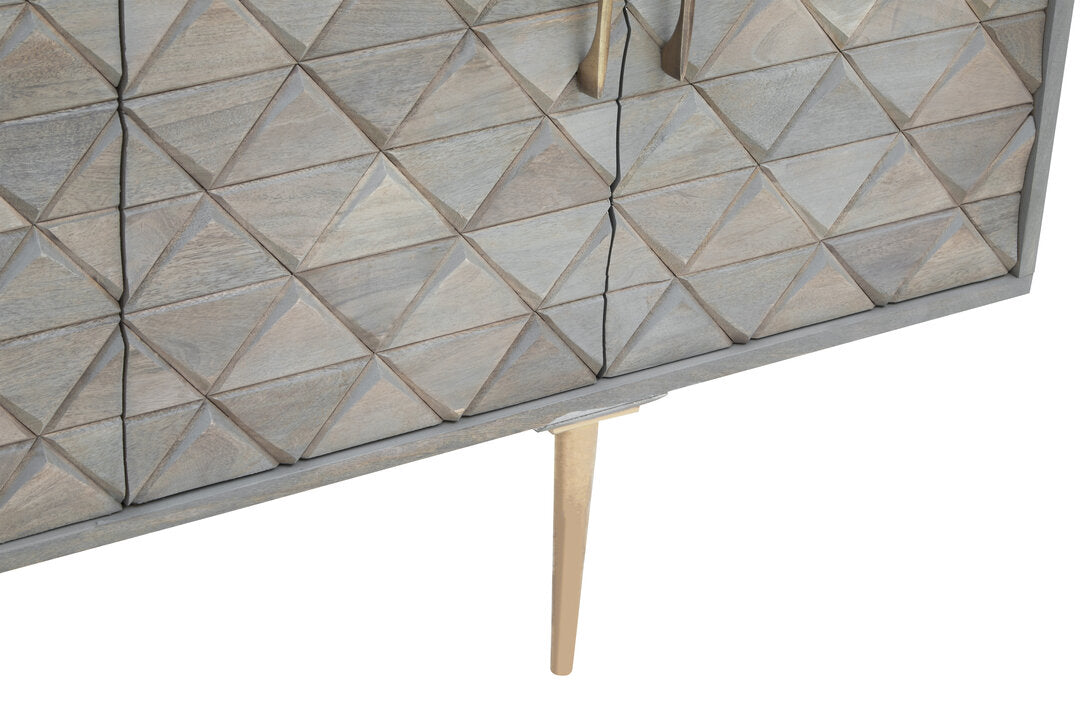 Ghibli 4 Door Mango Wood Sideboard