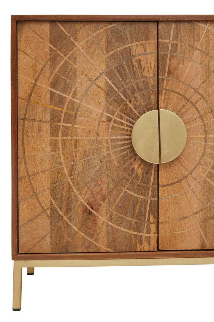 Aurum Two Door Mango Wood Sideboard