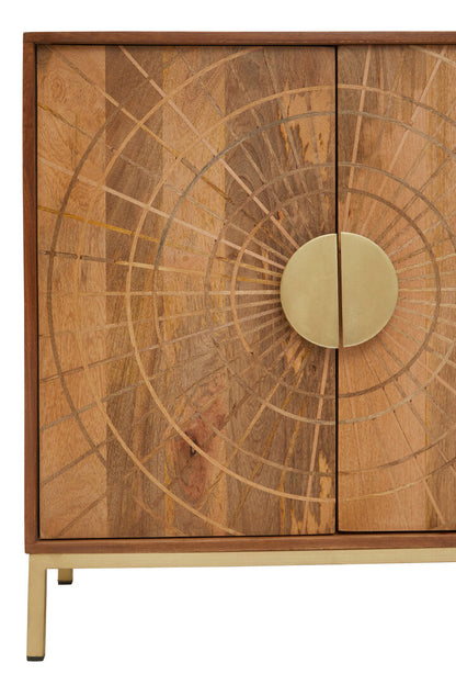 Aurum Two Door Mango Wood Sideboard