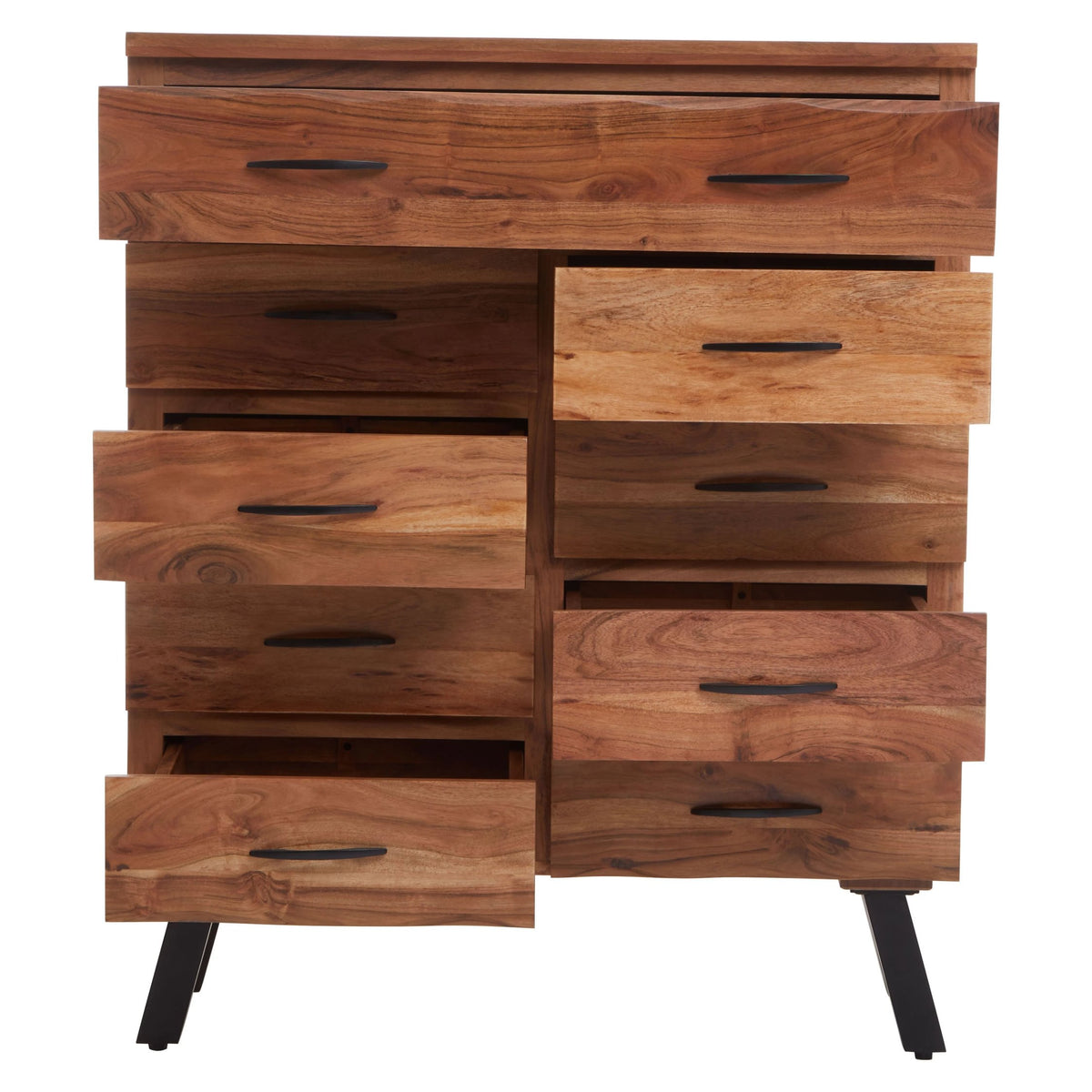 Nashira 9 Drawer Acacia Chest