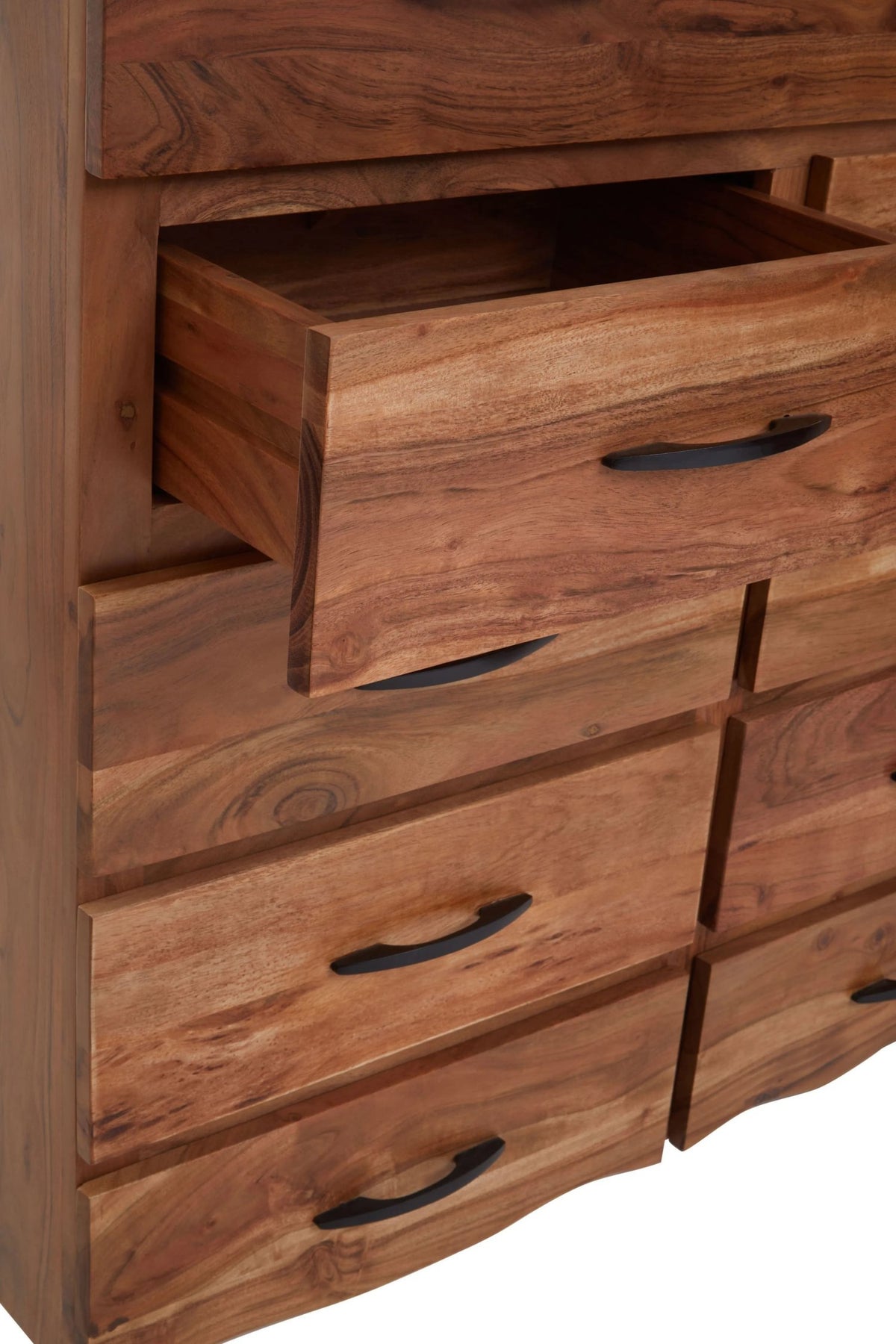 Nashira 9 Drawer Acacia Chest