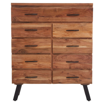 Nashira 9 Drawer Acacia Chest
