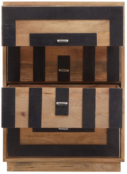 Salcombe Mango Wood Chest of 4 Drawers