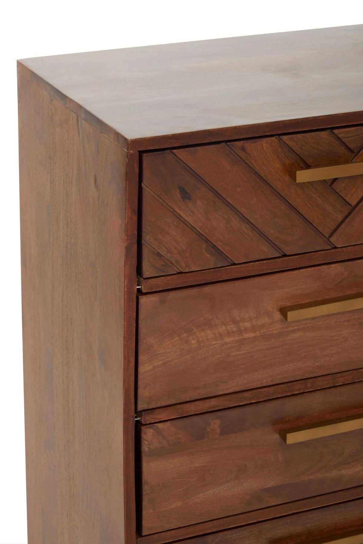 Mangrove Mango Wood Chest of 5 Drawers
