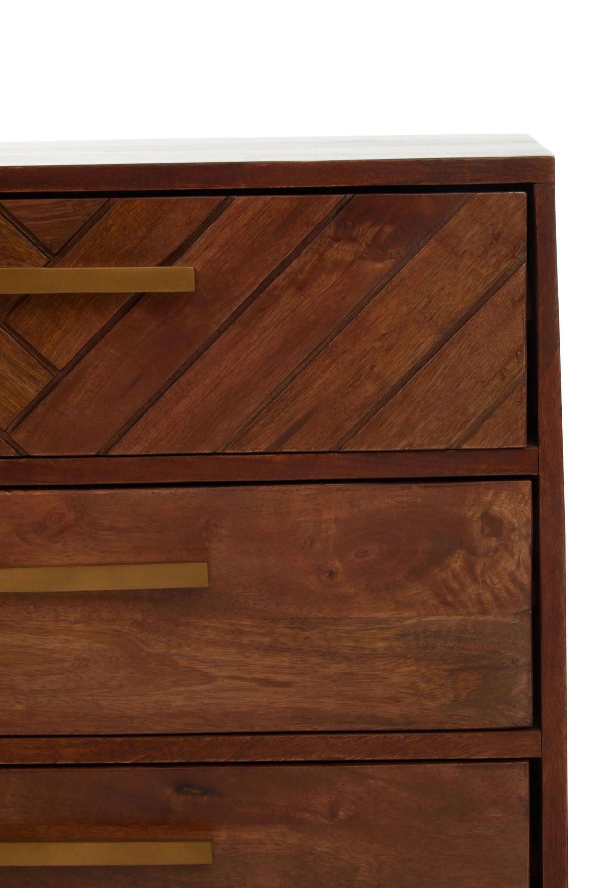 Mangrove Mango Wood Chest of 5 Drawers