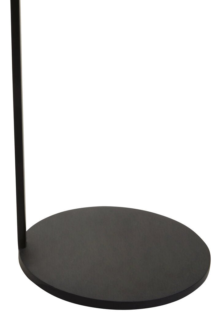 Aria Side Table With Round Wooden Top