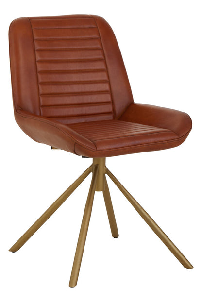 Dakota Tan Leather Chair
