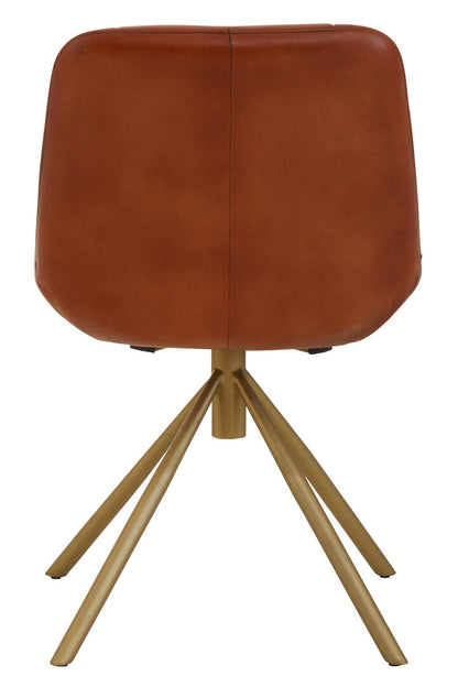 Dakota Tan Leather Chair