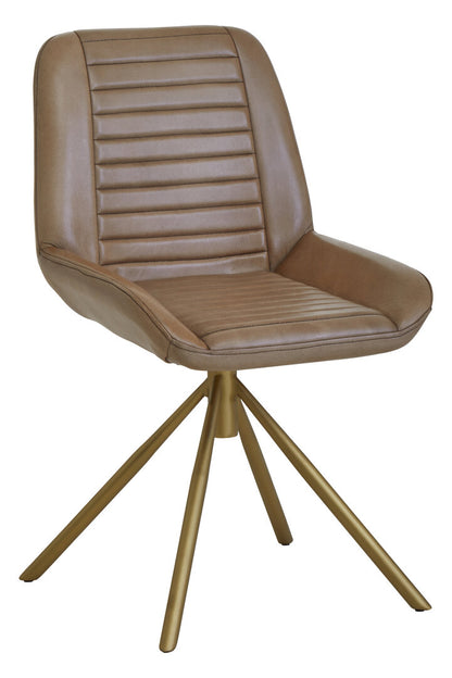 Dakota Grey Leather Chair