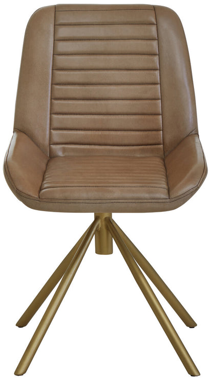 Dakota Grey Leather Chair