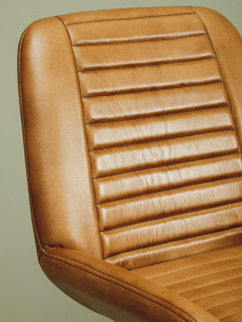 Dakota Brown Leather Chair