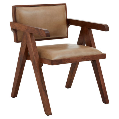Dakota Natural Leather Armchair