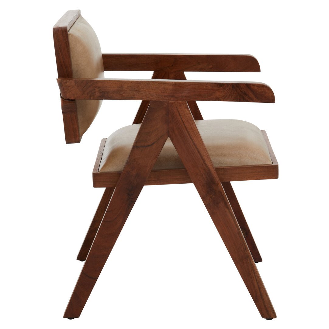 Dakota Natural Leather Armchair