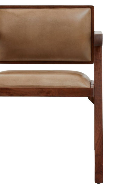Dakota Natural Leather Armchair
