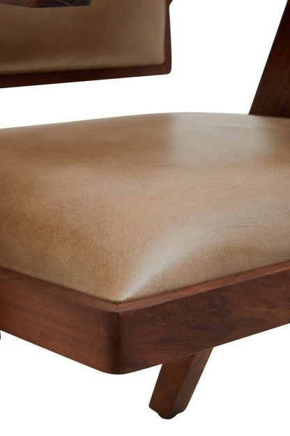 Dakota Natural Leather Armchair