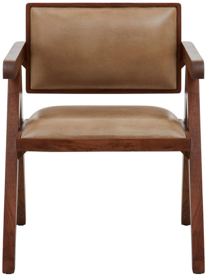 Dakota Natural Leather Armchair