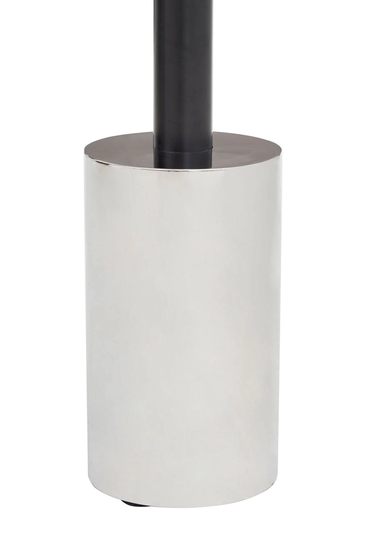Lumina End Table With Silver Base