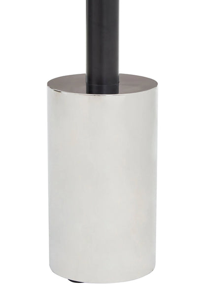 Lumina End Table With Silver Base