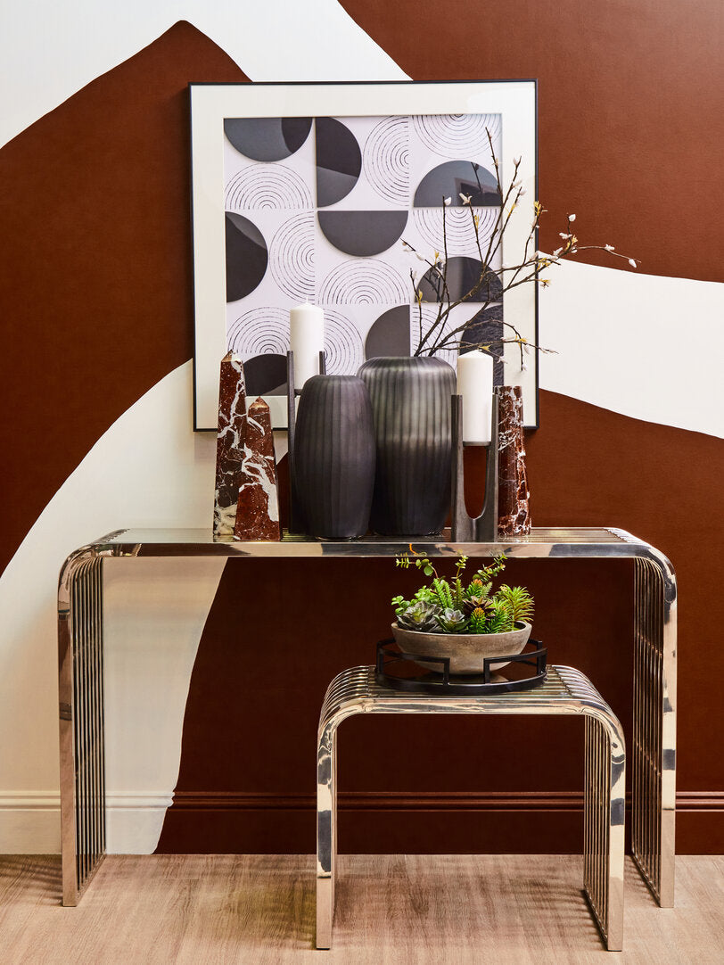 Foundation Black And White Wall Art