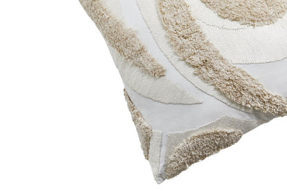Zola Cream Textured Cushion