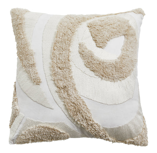 Zola Cream Textured Cushion
