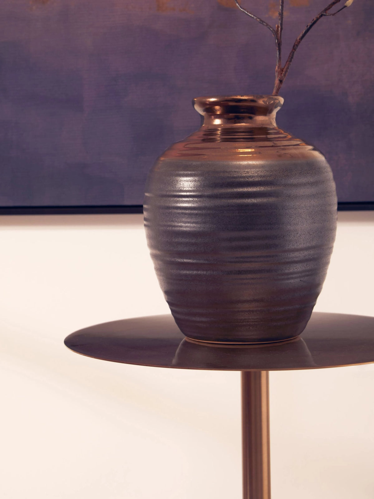Perrin Large Barrel Vase