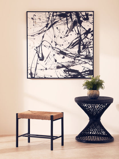 Modernist Black and White Wall Art