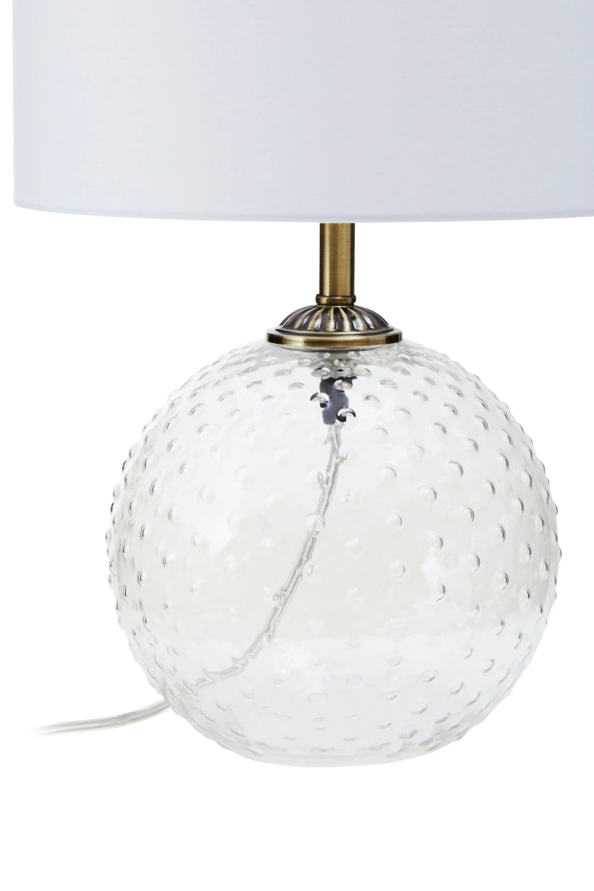 Clairmont Clear Glass Table Lamp