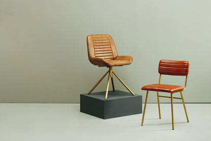Dakota Brown Leather Chair