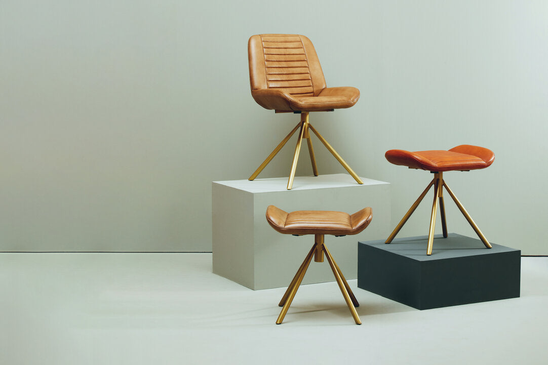 Dakota Brown Leather Chair